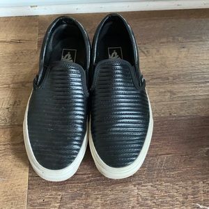Vans moto slip-ons